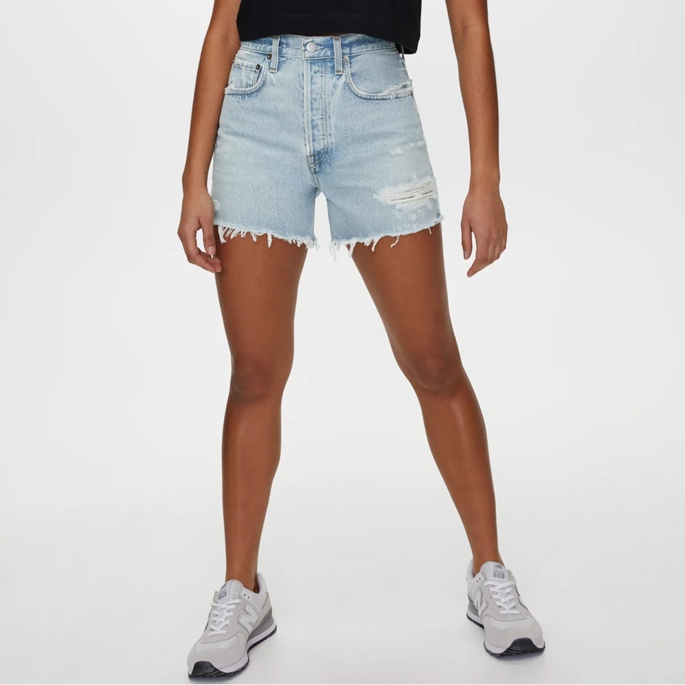 Agolde Riley Shorts in Groove